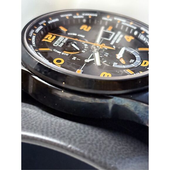 Citizen World Time A-T Eco-Drive Movement Caliber H820 Limited Edition Watch - Picture 7 of 14